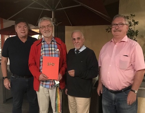 Walter Böhme feierte goldenes Parteijubiläum