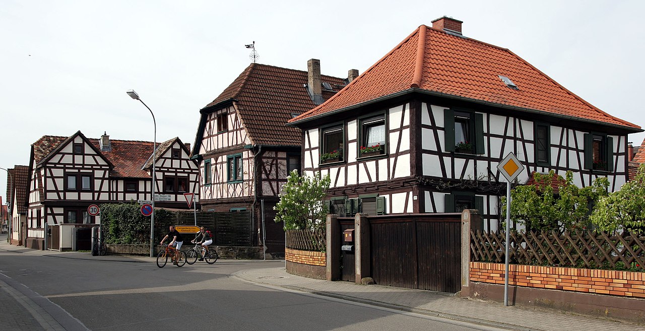 Fachwerkhäuser in Schwanheim