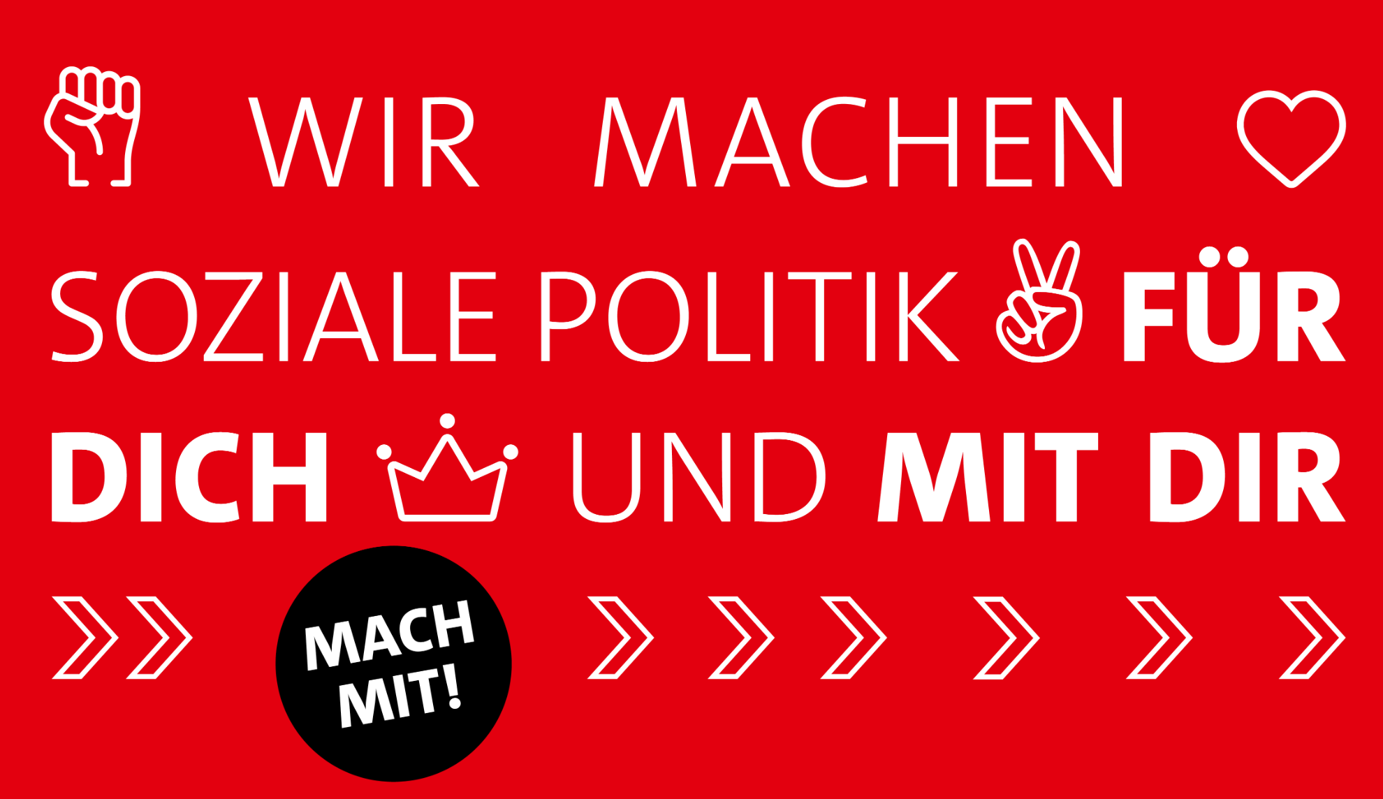 Mach mit!