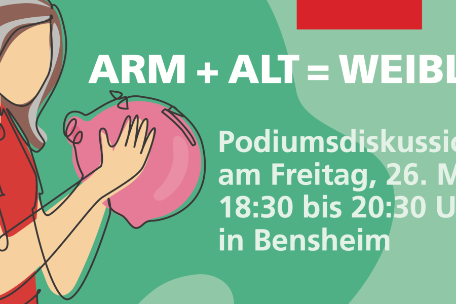 Arm & alt = weiblich?